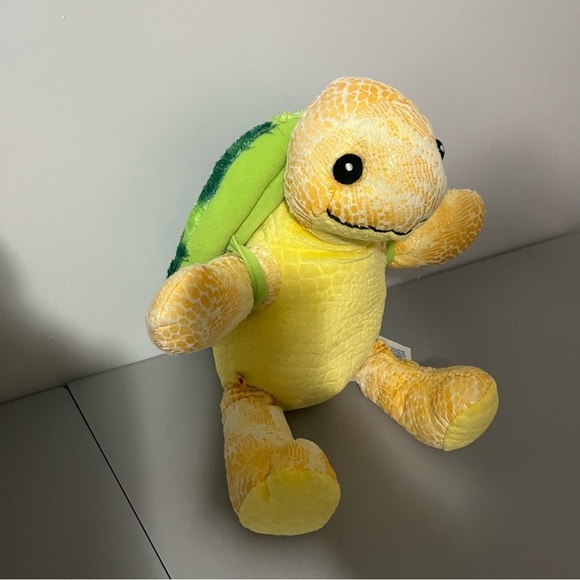 Build A Bear Sea Turtle Plush With Shell 17” 2012 - Picture 2 of 15